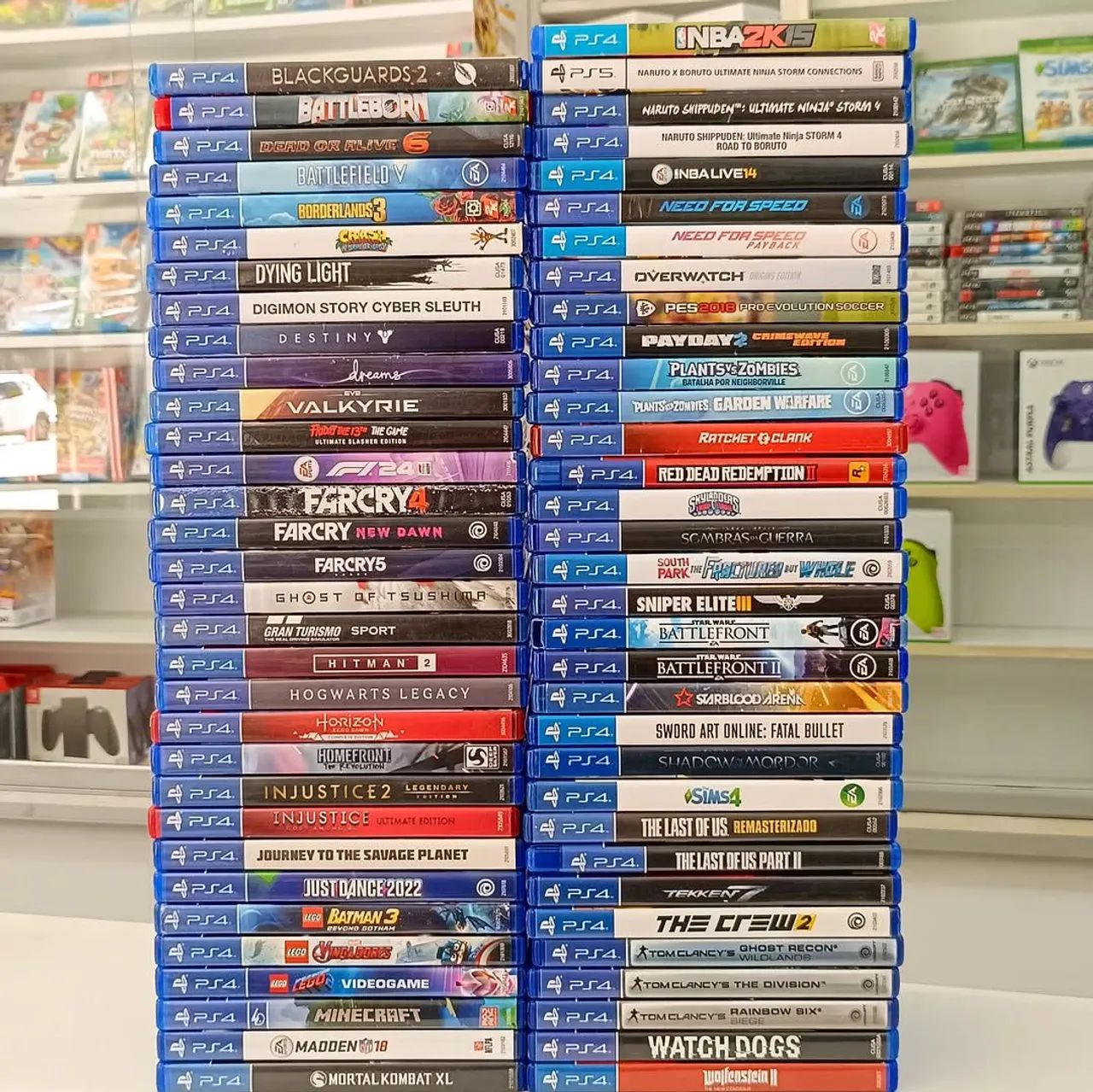 Games usados de ps4, aproveite 