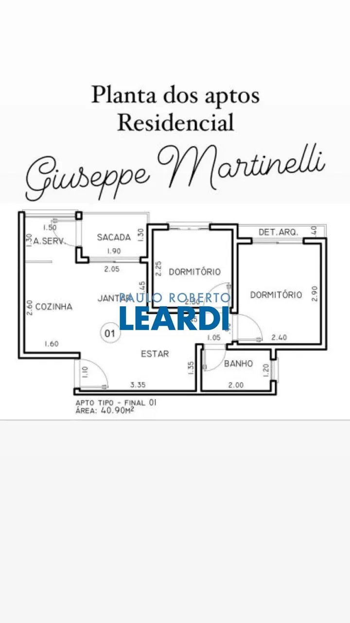 APARTAMENTO - VILA HUMAITÁ - SP