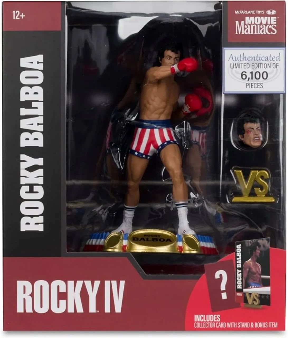 rocky balboa vs ivan drago do Rocky IV lacrados novos17cm - Foto 3