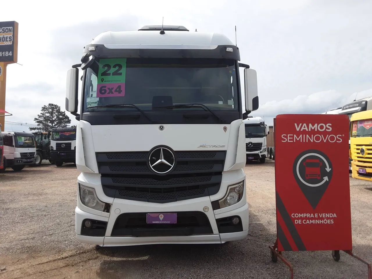 Mercedes-Benz Actros Actros 2651 MP5 LS 6x4 2p (diesel)(E5) 2022/2022 Vamos Seminovos Curi - Foto 2