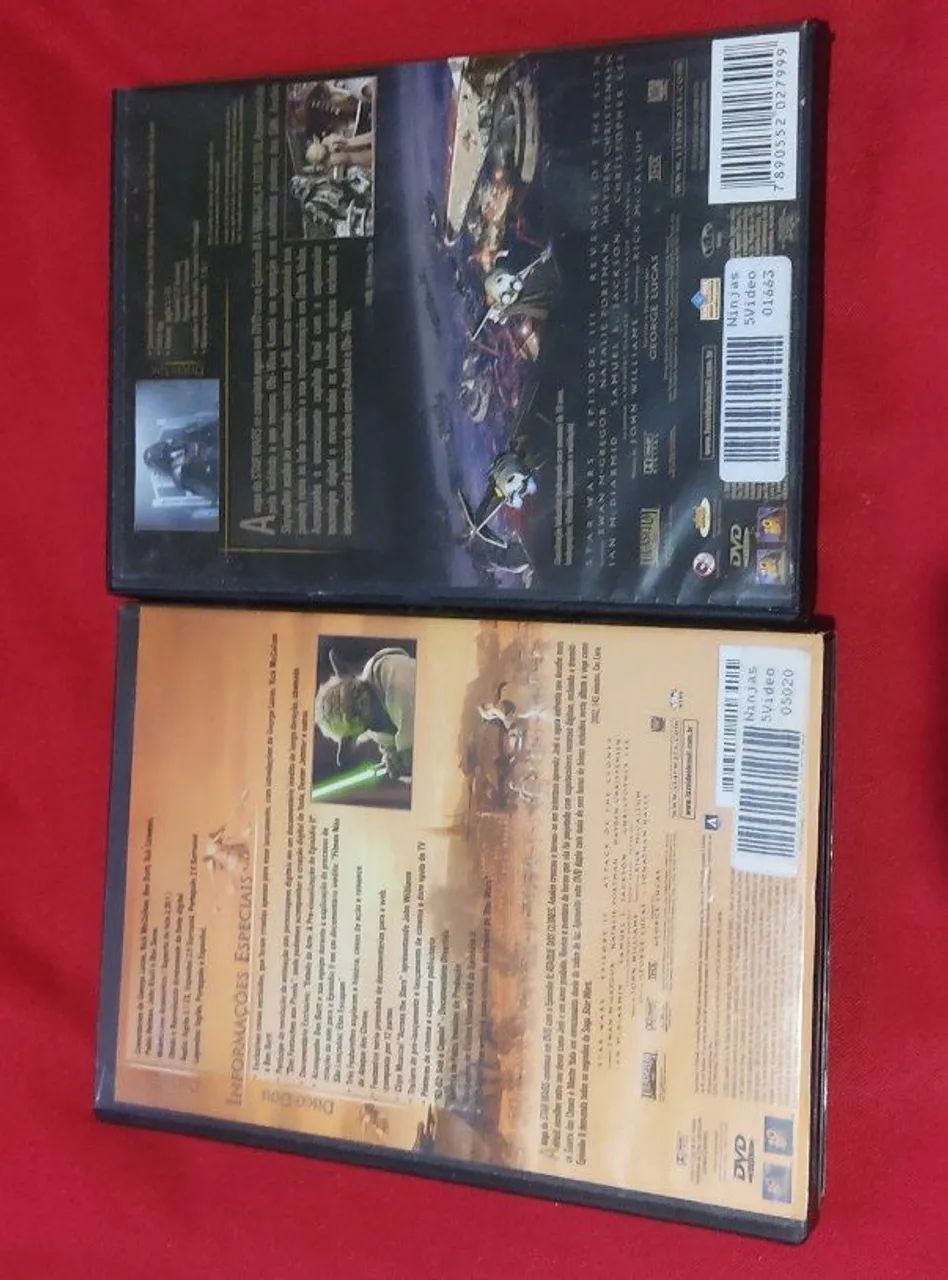 Star Wars - Episódios II e III - DVD's Oficiais - Foto 2