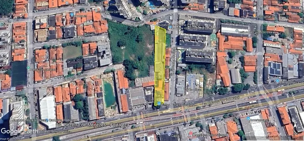 Terreno à venda, 2600 m² por R$ 6.500.000,00 - São Gerardo - Fortaleza/CE