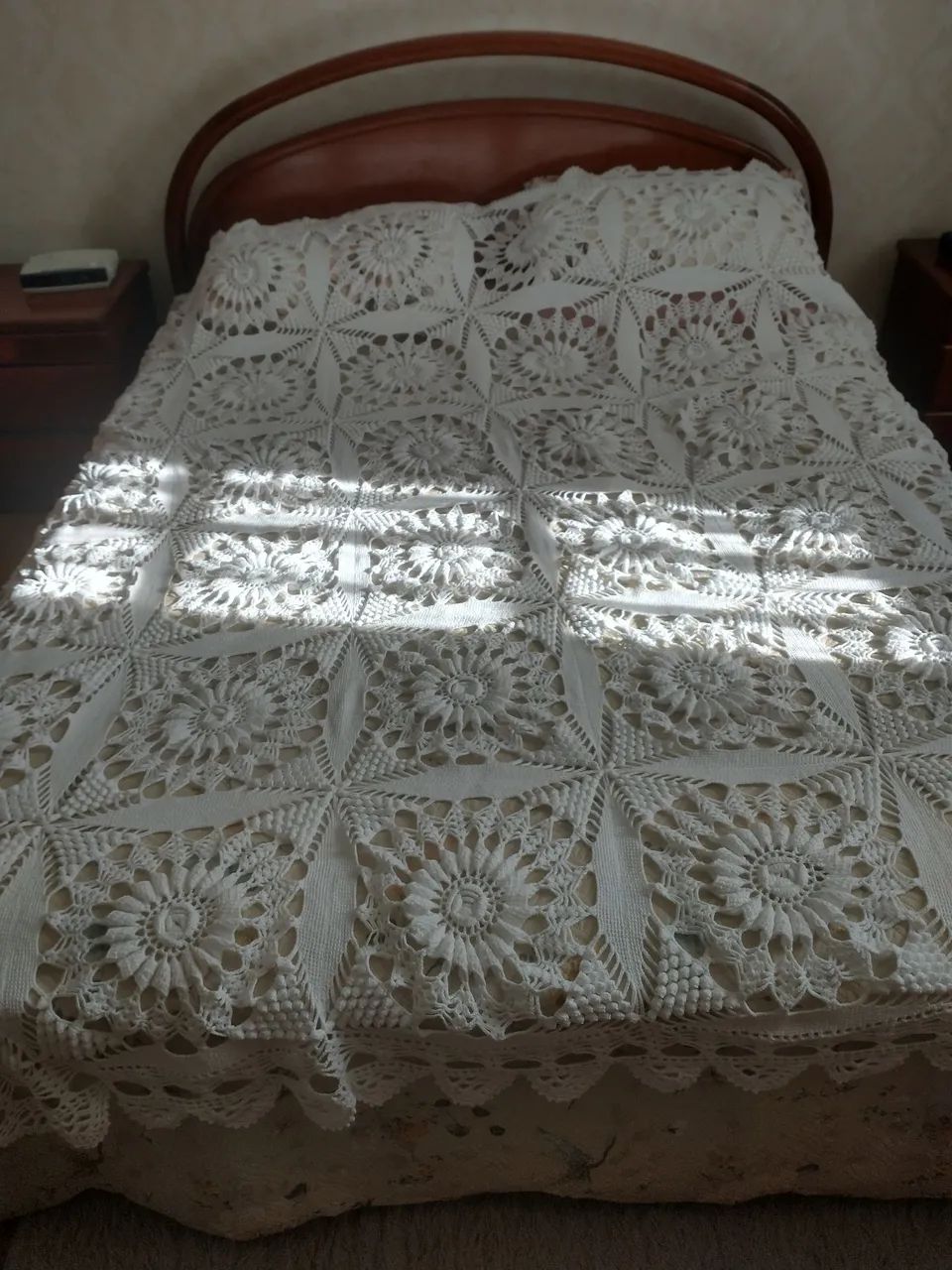 COLCHA DE CROCHE ARTESANAL