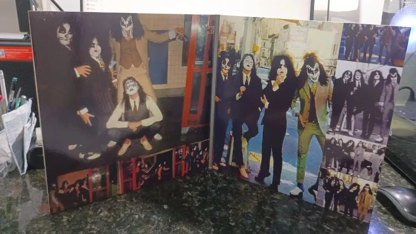 kiss kill and destroy vinil duplo - Foto 4