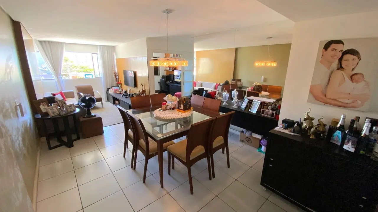 Apartamento Ponta Verde | 3 Quartos | 85M2 | Closet | WC Serviço | 2 Vagas
