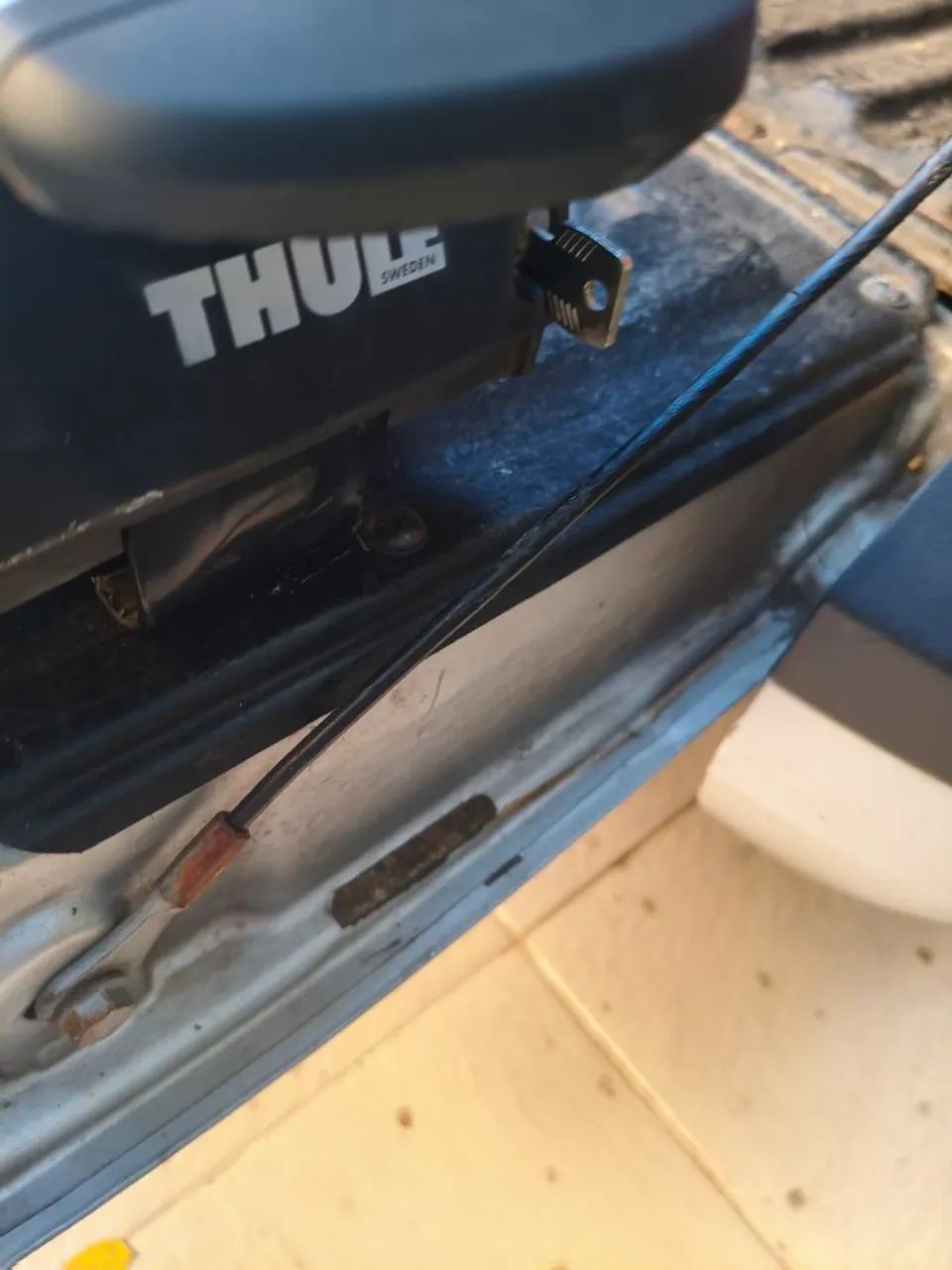 Rack com base Thule com chave - Foto 2