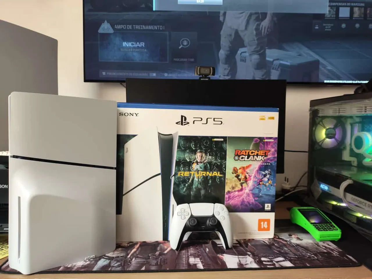 PS5 SLIM SEMI-NOVO