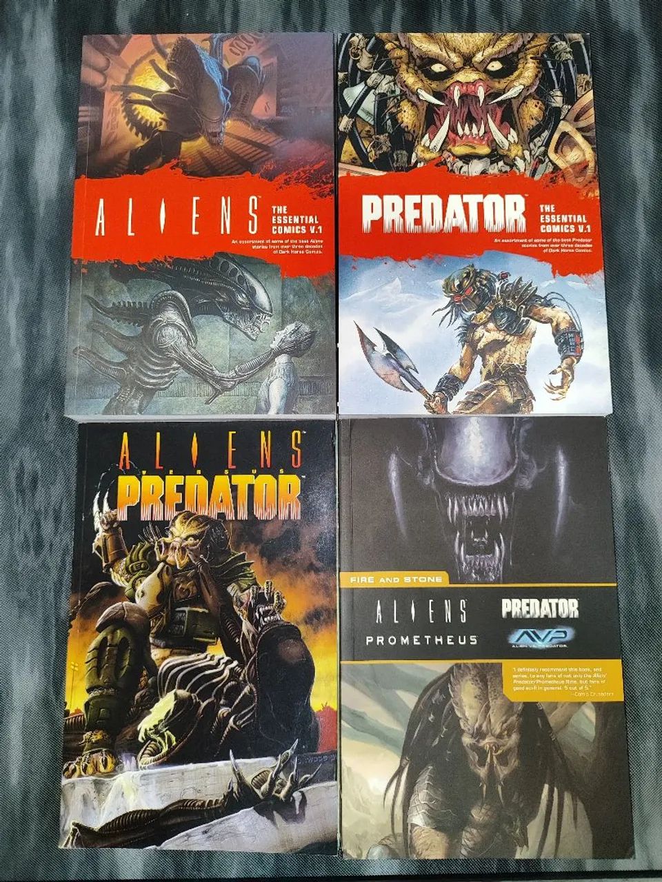 Pacote Aliens, Predator e Prometheus - Em INGLÊS 