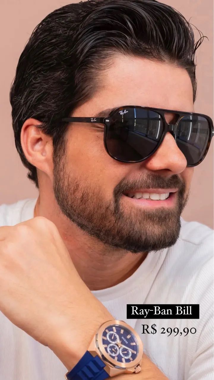 Novo óculos solar Rayban completos  - Foto 2