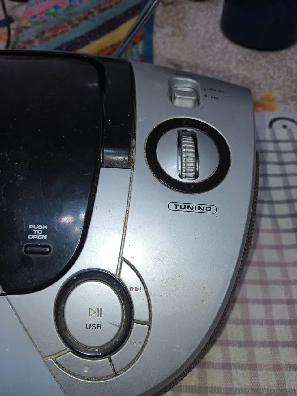 Rádio portátil usado  - Foto 3