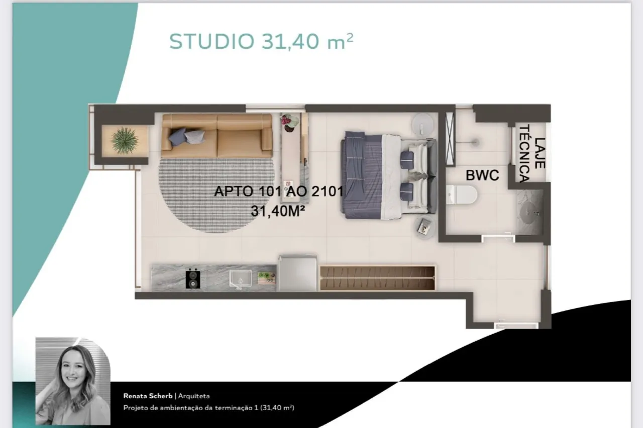 Flat pronto para aluguel por temporada 1005 oportunidade incrível