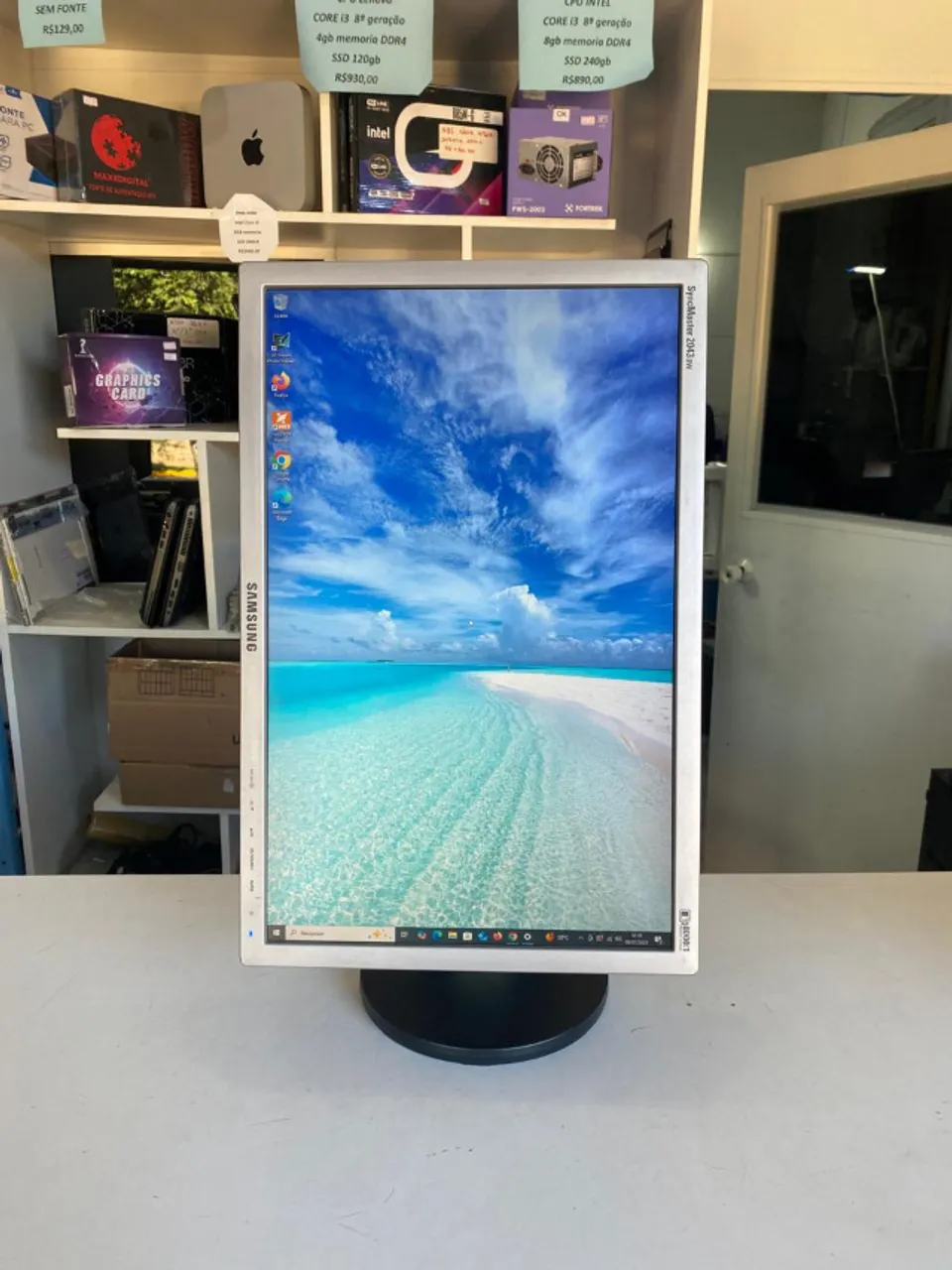 monitor 20 polegadas hdmi articulado samsung vga/DVI/hdmi widescreen garantia e nf
