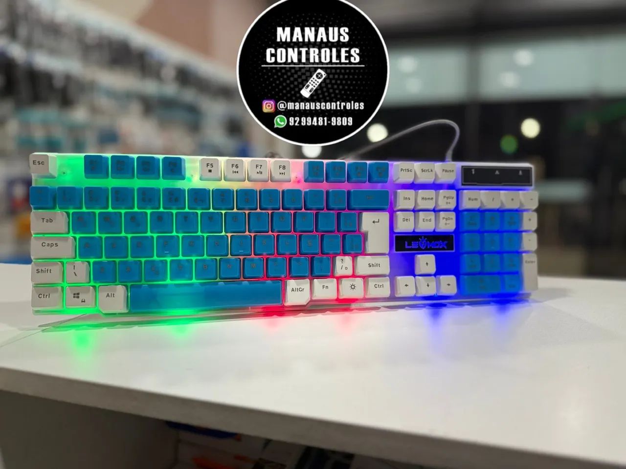 Teclado USB Gamer Lehmox 