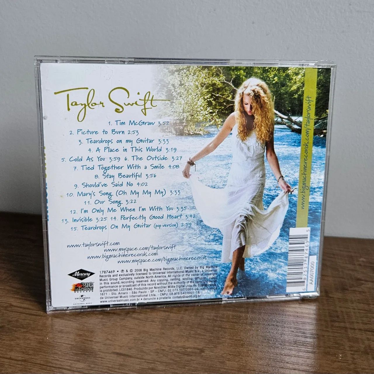 CD Taylor Swift original (debut tiragem AA) - CDs, DVDs etc