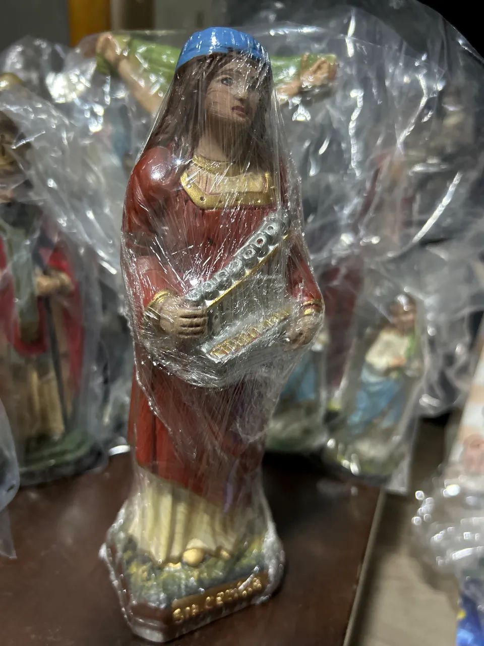 Santa Cecília com 22cm