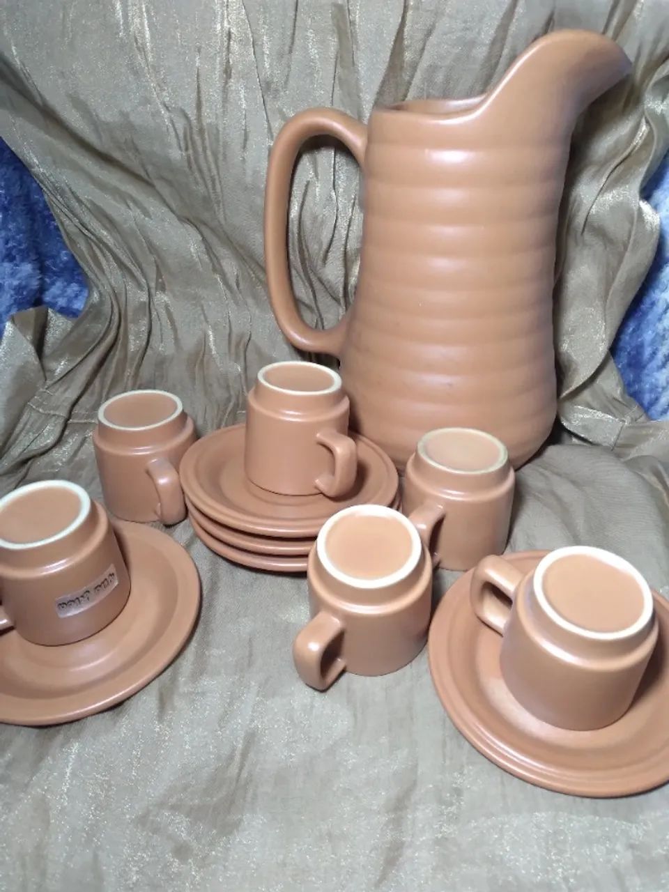 Conjunto   de xícaras  e jarra  - Foto 3