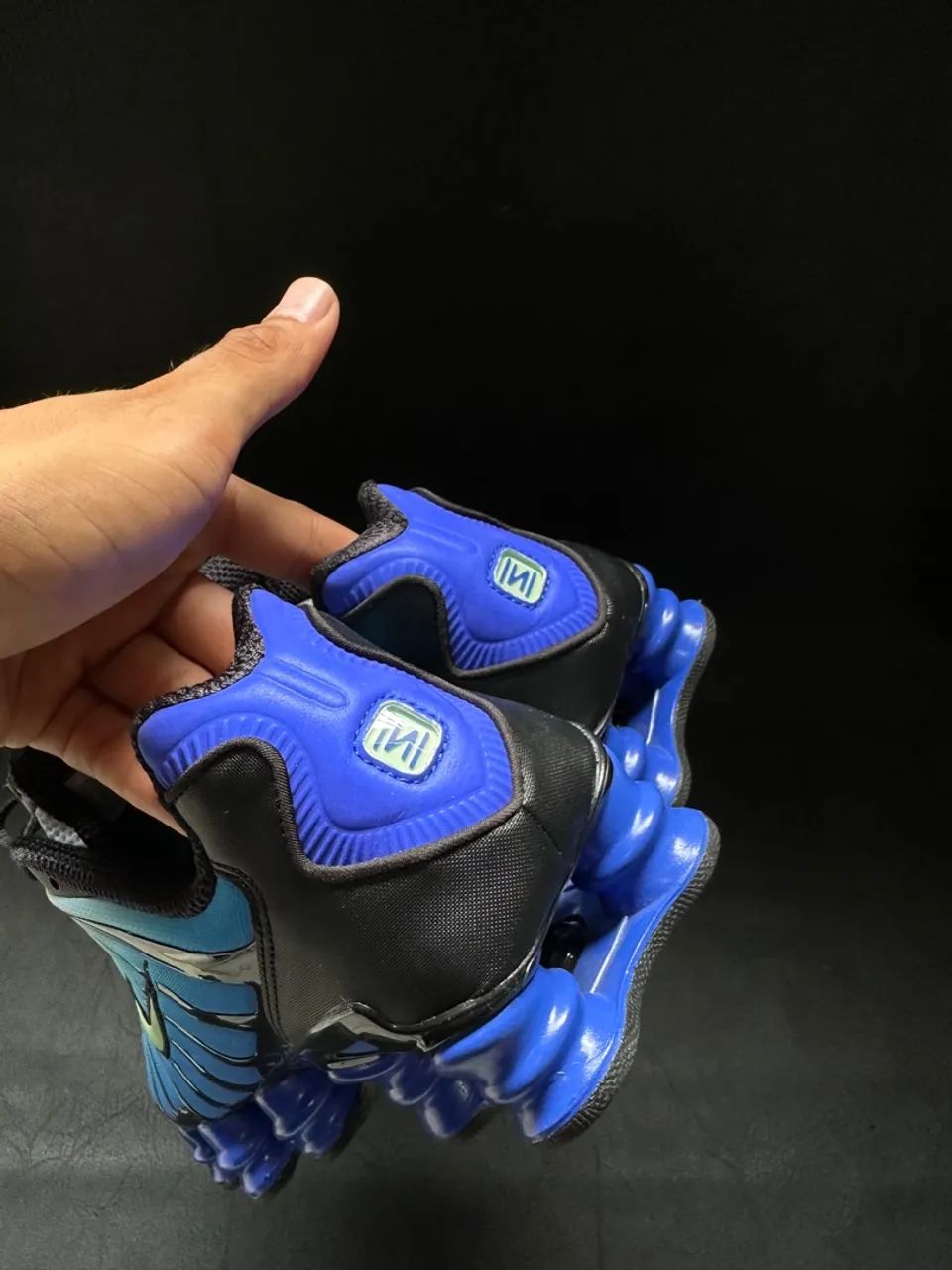 Nike shox tl vapor green racer blue - Calçados - Estreito