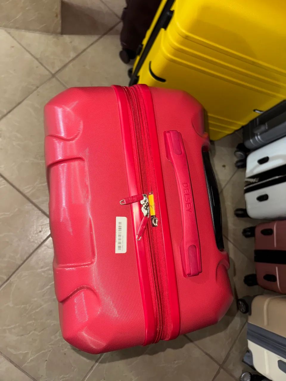 Mala de viagem DELSEY PARIS 23kg usada 1x IMPORTADA  - Foto 5
