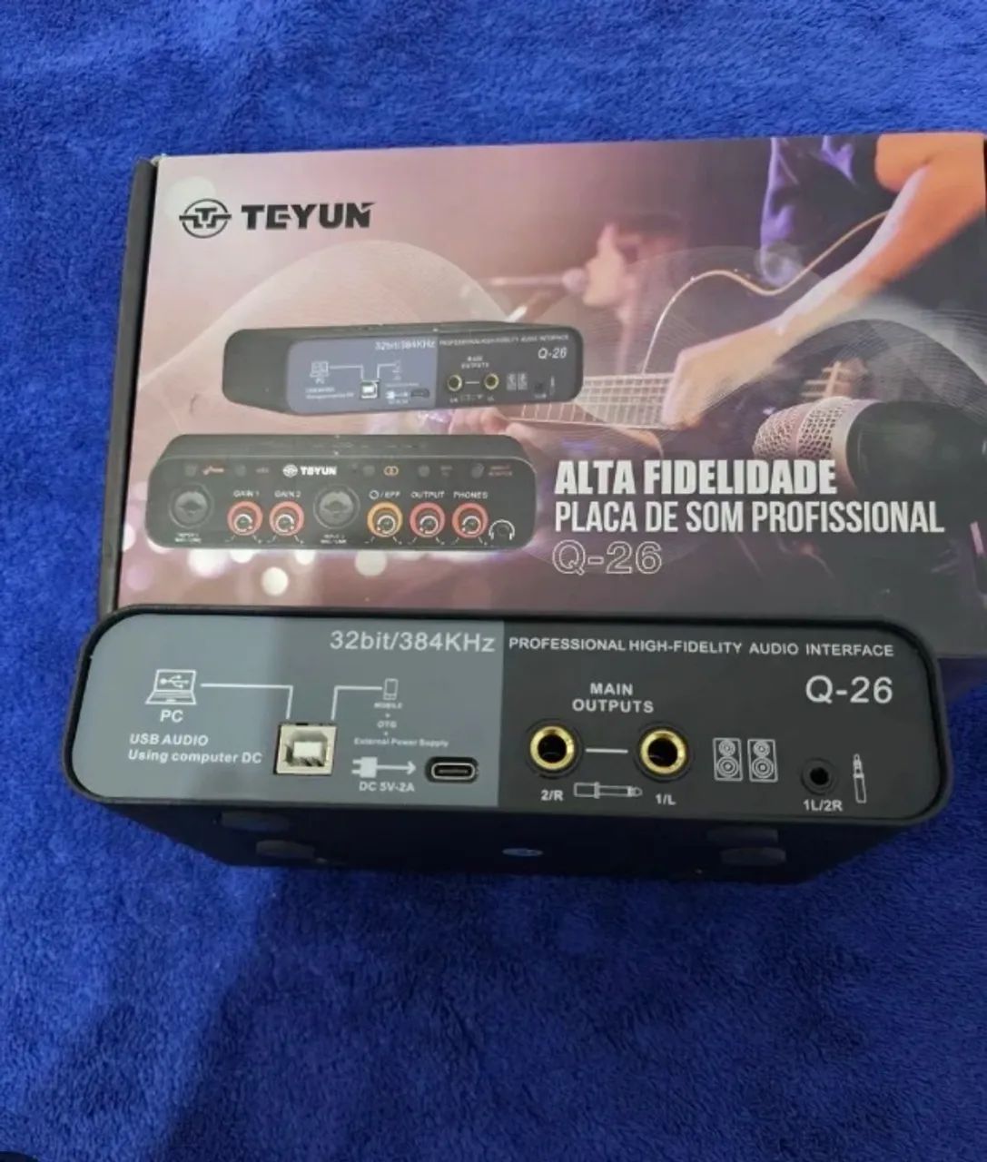 Interface de áudio Teyun Q26  - Foto 2
