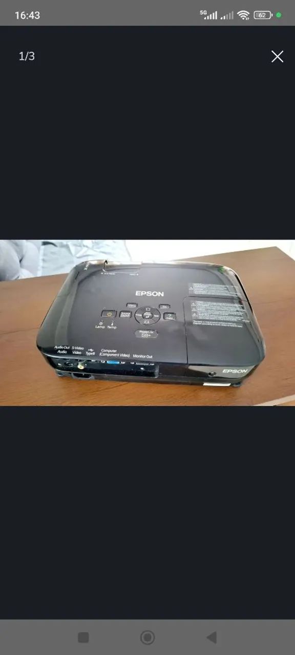 Projetor Epson  - Foto 2