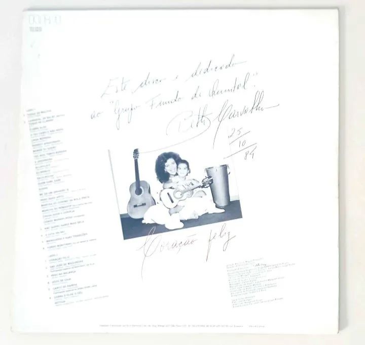 Disco de Vinil Beth Carvalho - Coração Feliz (1984) - Foto 2