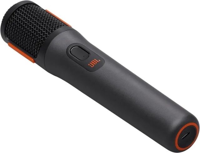 JBL, Microfone Sem Fio, PartyBox Wireless Mic, Par com Receptor - Preto - Foto 3