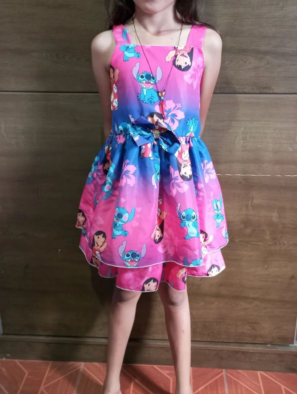 Vestido Lilo e Stitch