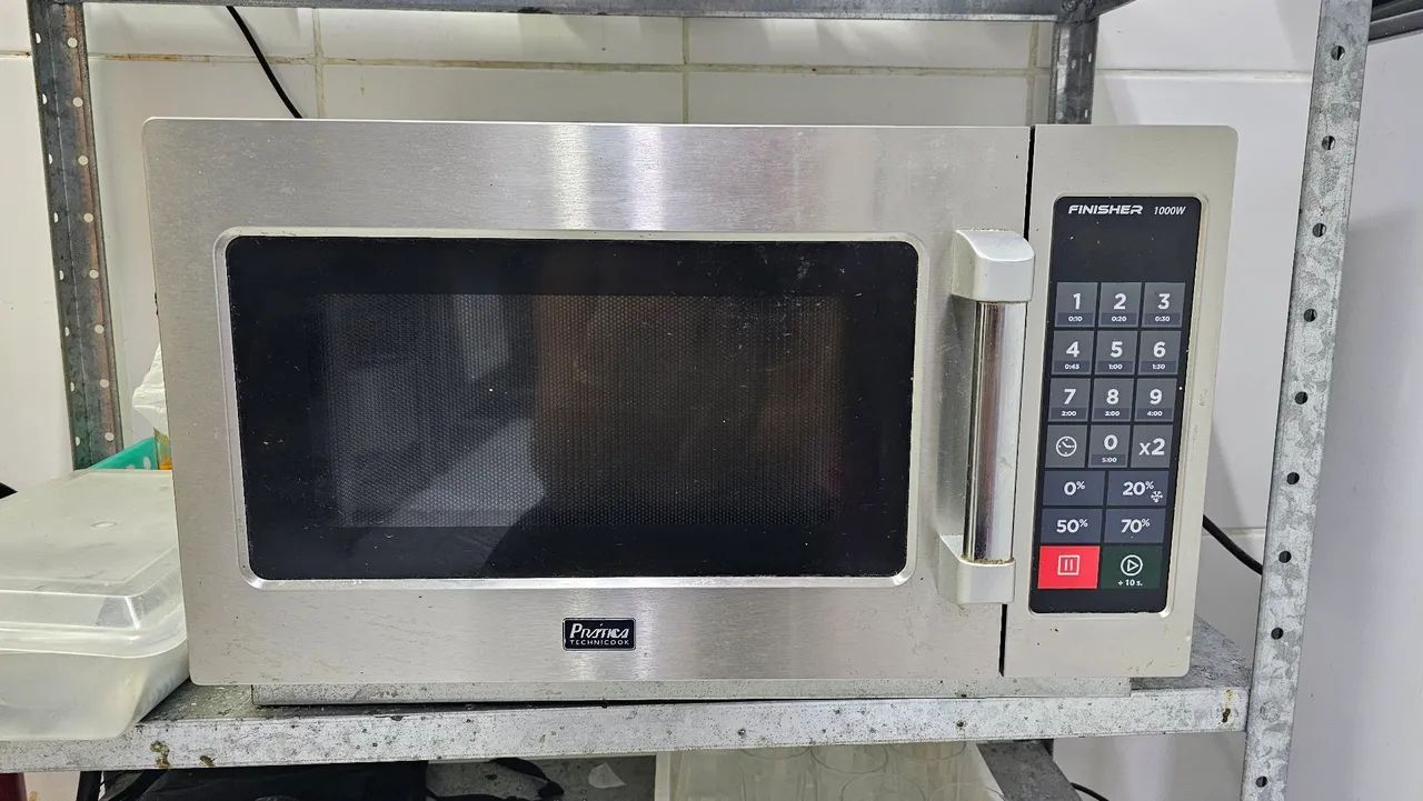 Micro-ondas Industrial Finisher 1000W - Prática