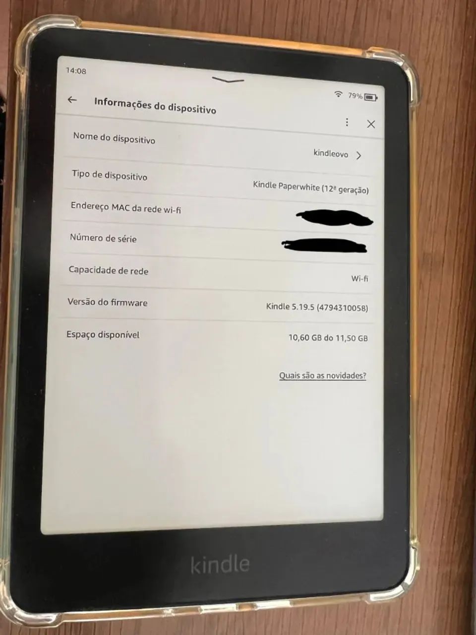 Kindle Paperwhite 12th (Última geração) - Foto 2