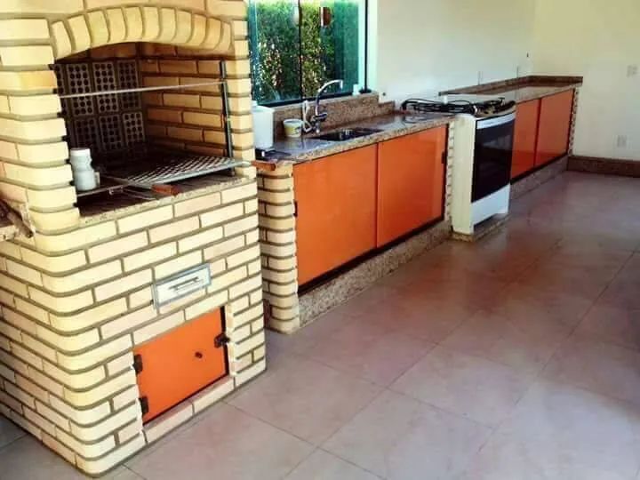 Armário de Cozinha de Vidro Blindex