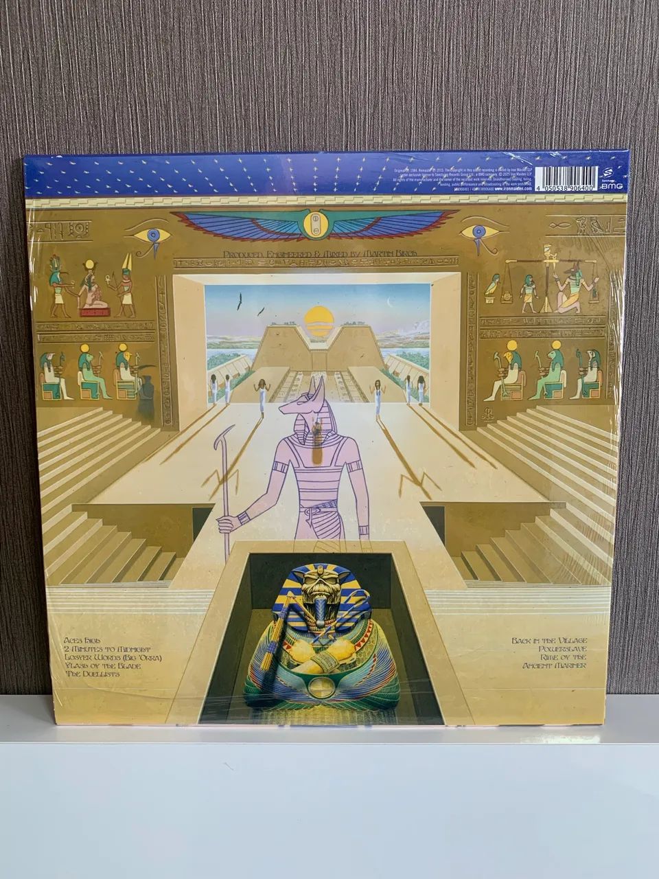 LP Iron Maiden - Powerslave | Vinil Importado Lacrado 180g - Foto 3