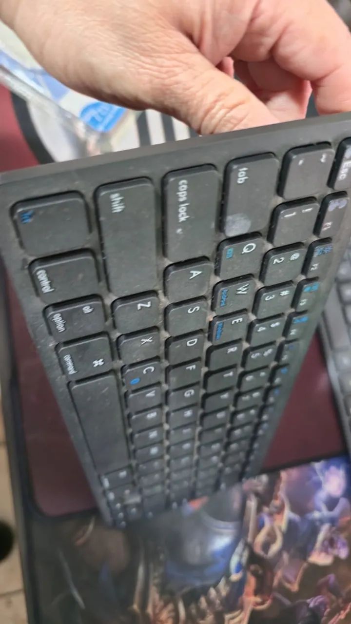 Teclado Mini Bluetooth PC Notebook Tablet Celular - Foto 4