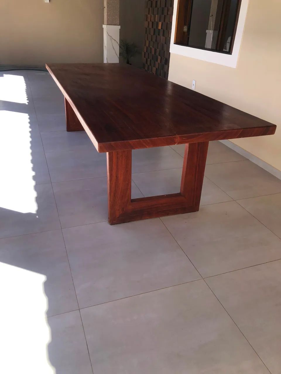 Mesa de Angelim Pedra - Prancha Única  - Foto 2