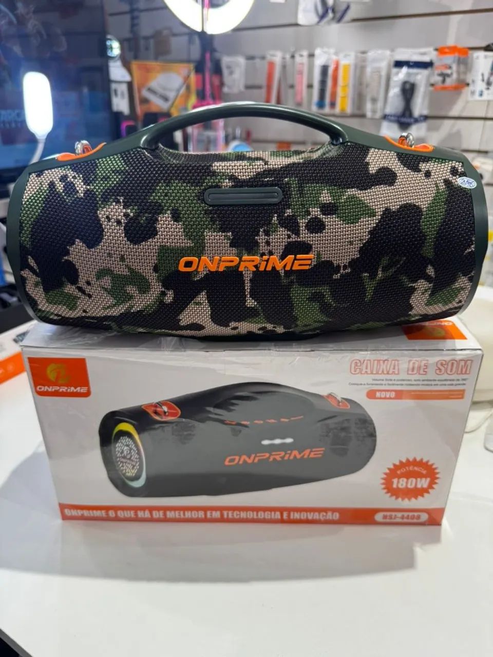 SOM BLUETOOTH PORTÁTIL ONPRIME 180W