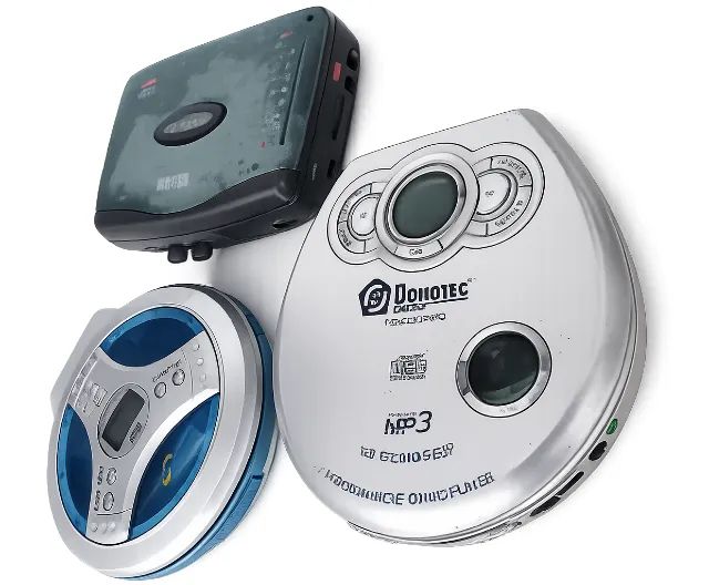 Walkman e Diskman - Lote com 3 unidades (defeito)