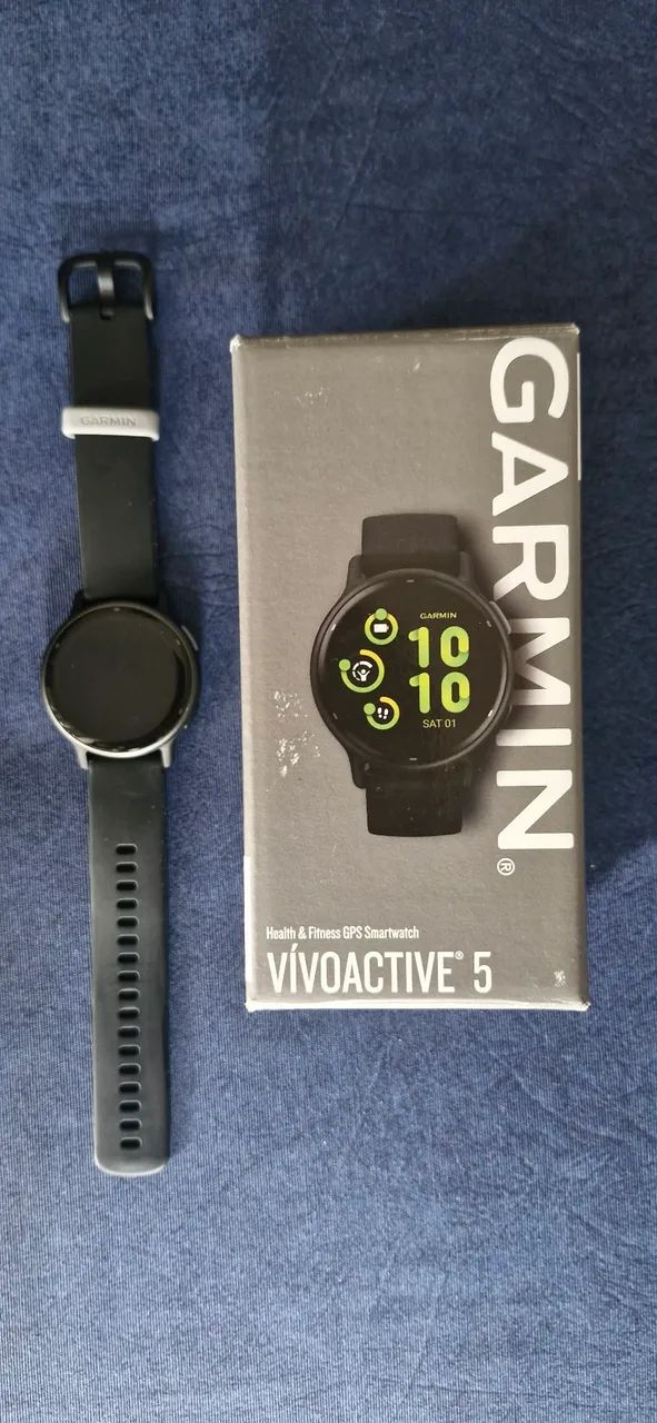 Garmin Vivoactive 5 - Impecável - 6 meses de uso
