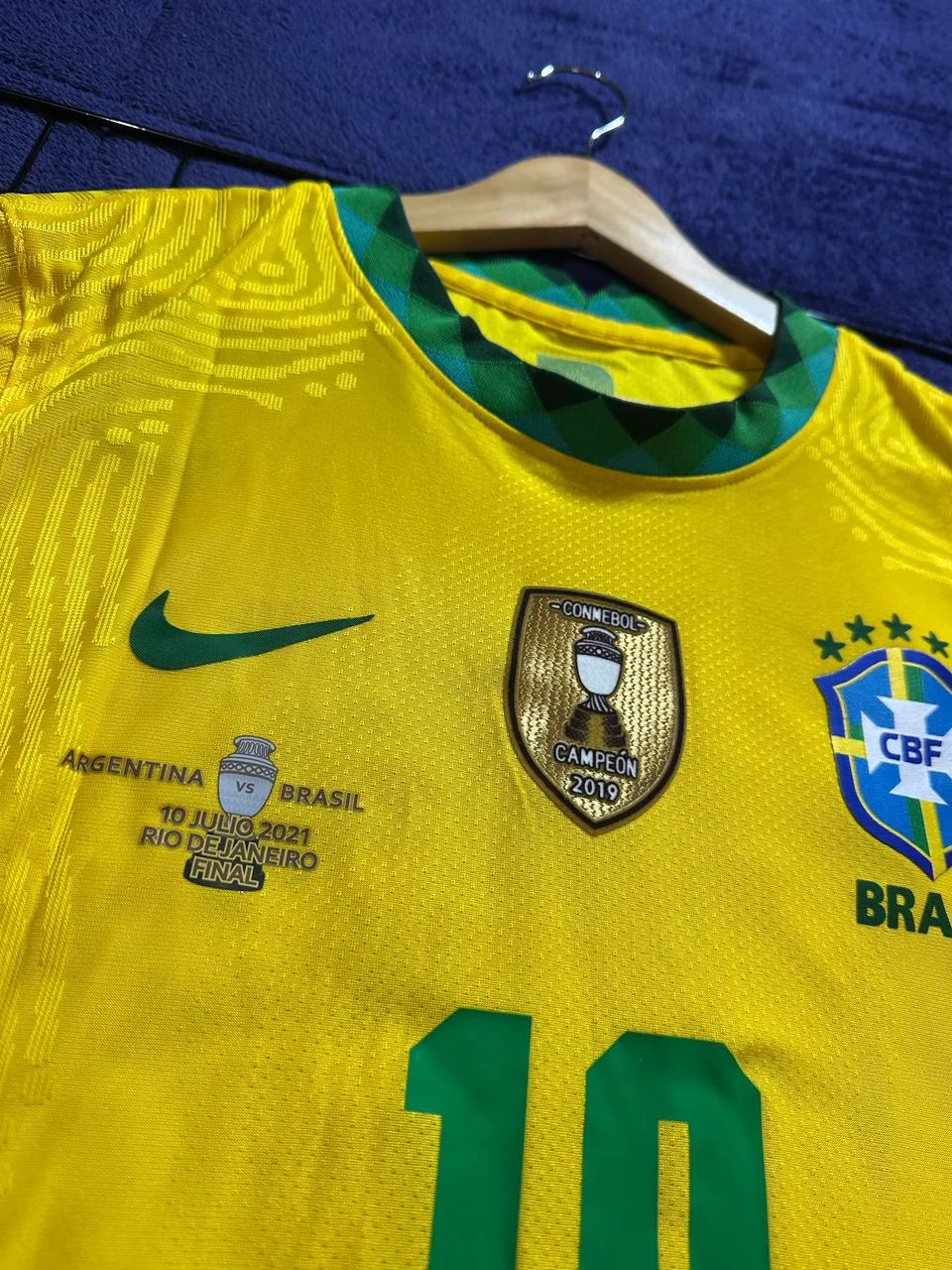 CAMISA BRASIL 2021 NEYMAR - Foto 2