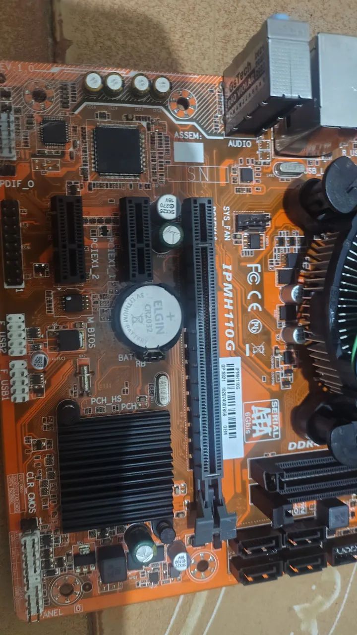 Placa mãe + processador 6700t funcionando  - Foto 3
