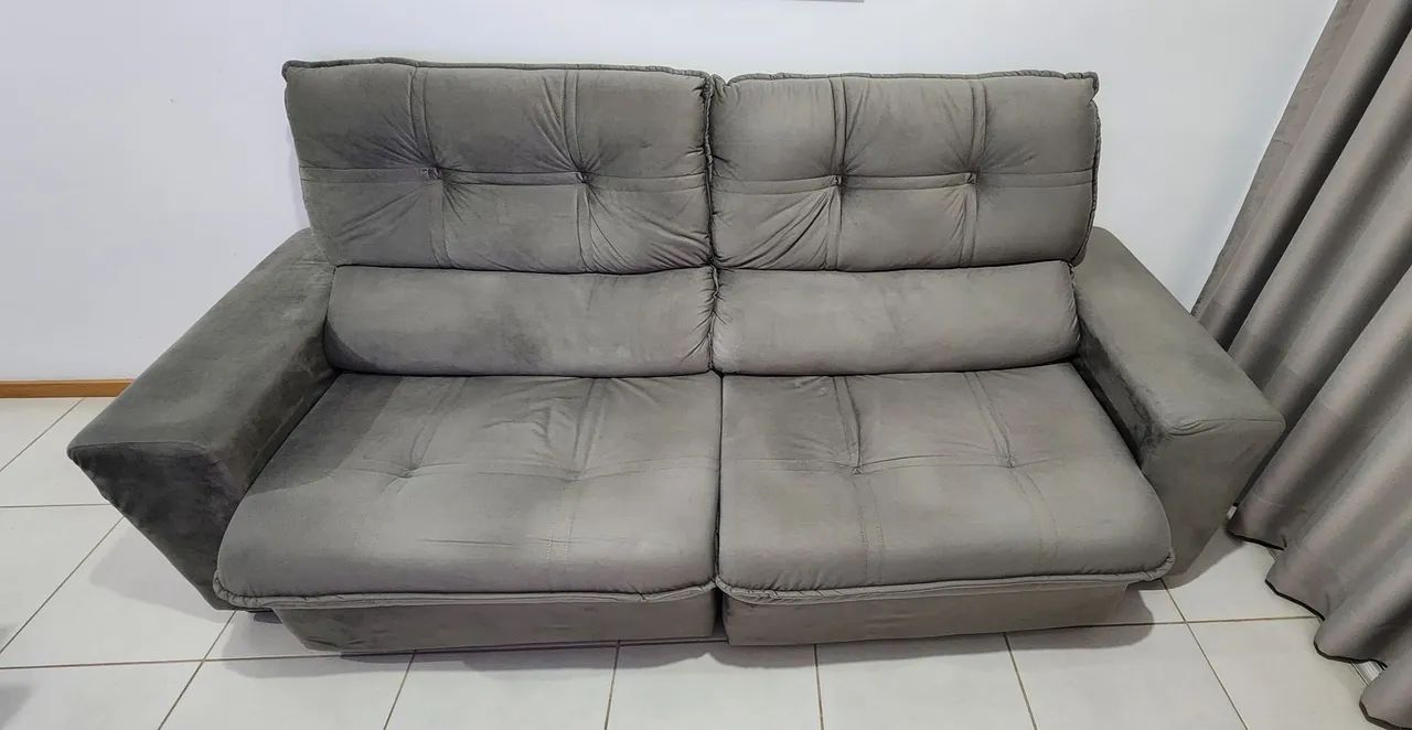 Sofá Retrátil e Reclinável 4 lugares (2,25m) - Foto 2