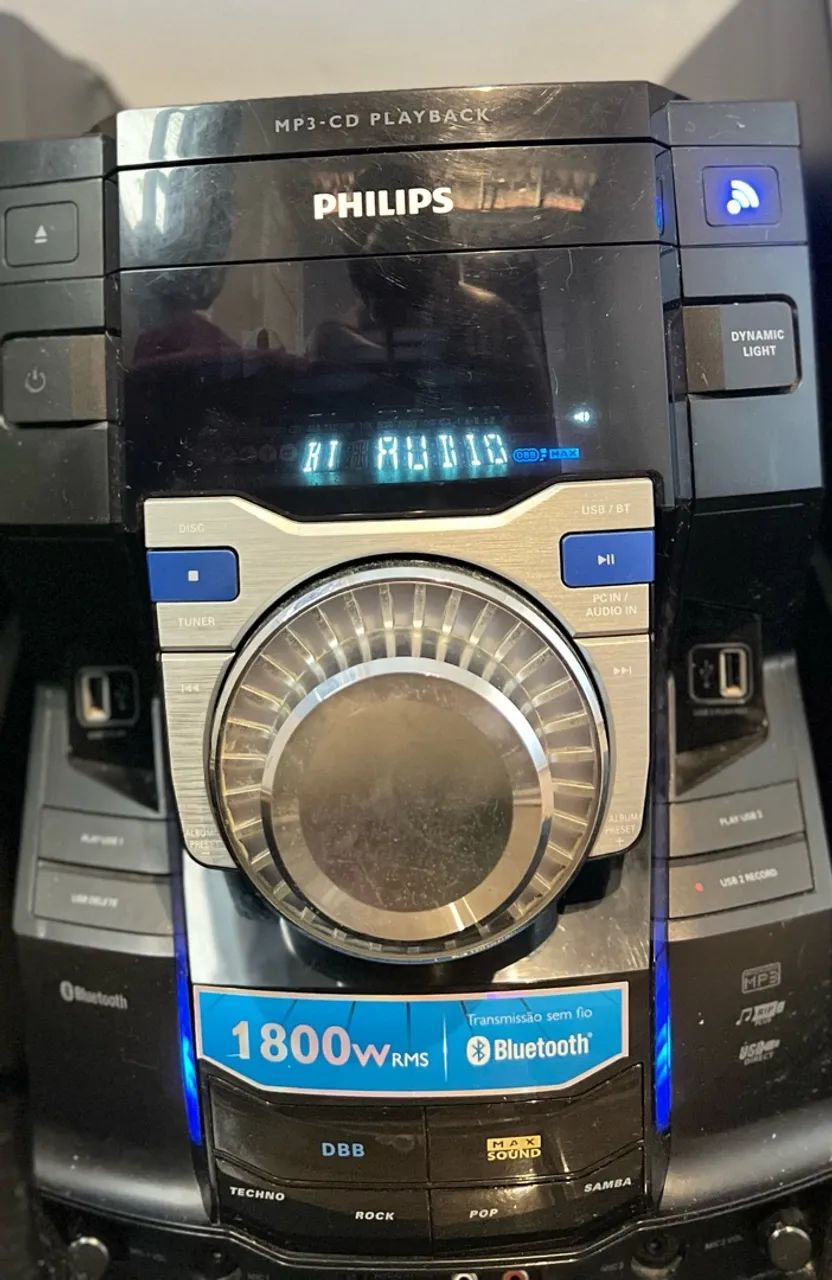 Mini system Phillips 9200 com bluetooth 
