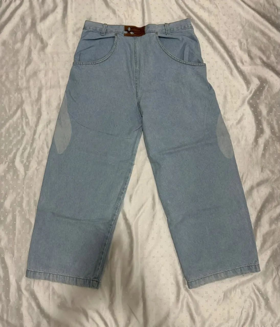 Calça Elo azul jeans (tamanho 44) - Foto 2