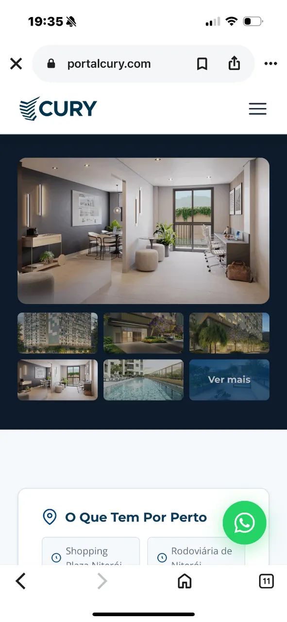 Apartamento na planta de dois quartos em Niterói  - Foto 3