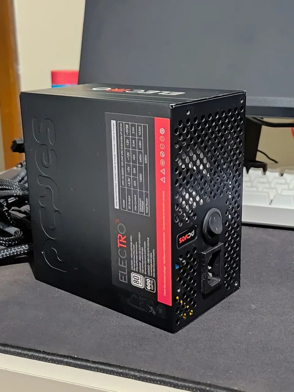 Fonte 600w 80plus - Foto 3