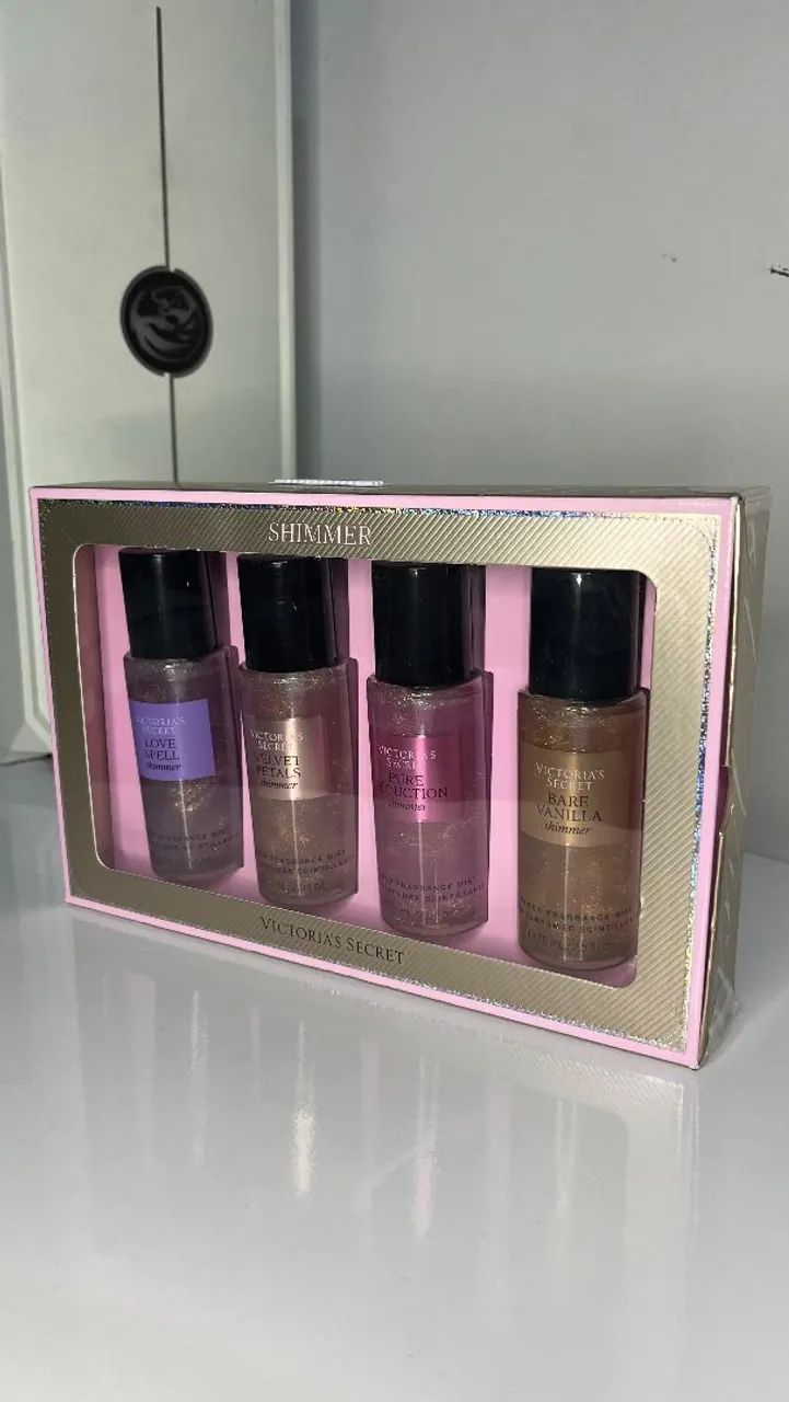 KIT com 4 Body Splash Victoria's Secret Shimme
