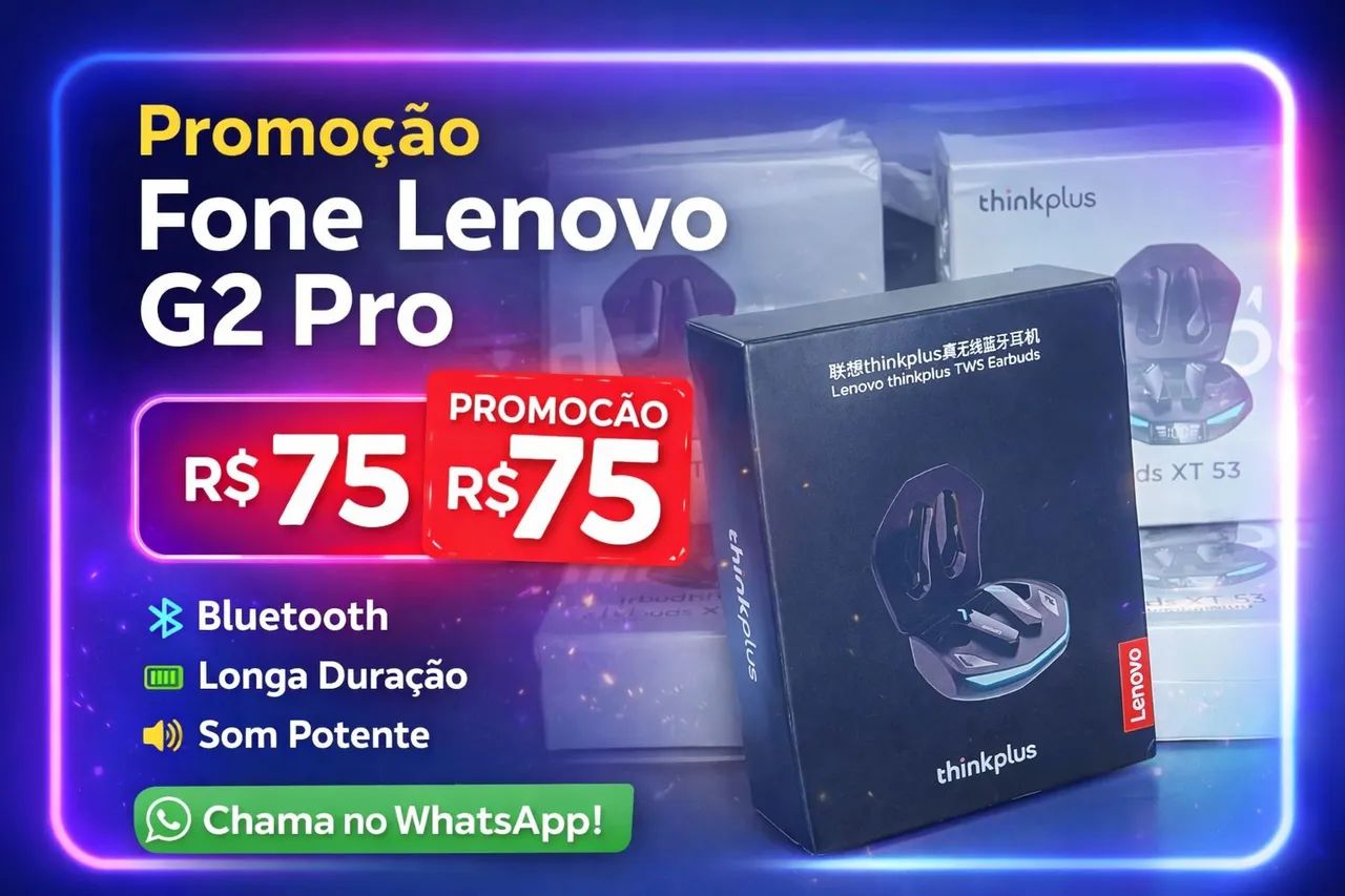 Fone Lenovo Gm2 pro 