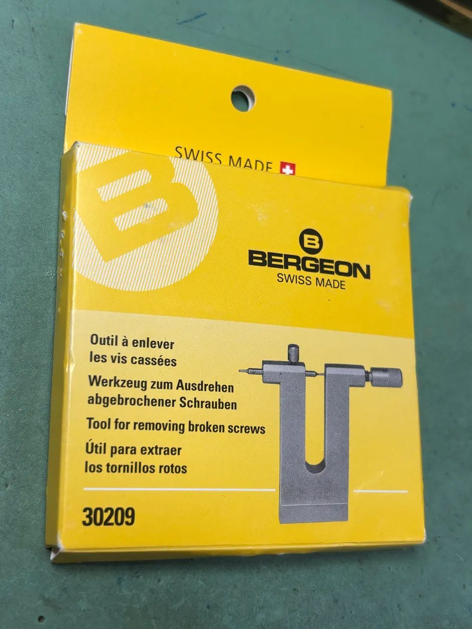 Bergeon 30209 - Extrator de parafusos - Ferramenta para relojoeiros