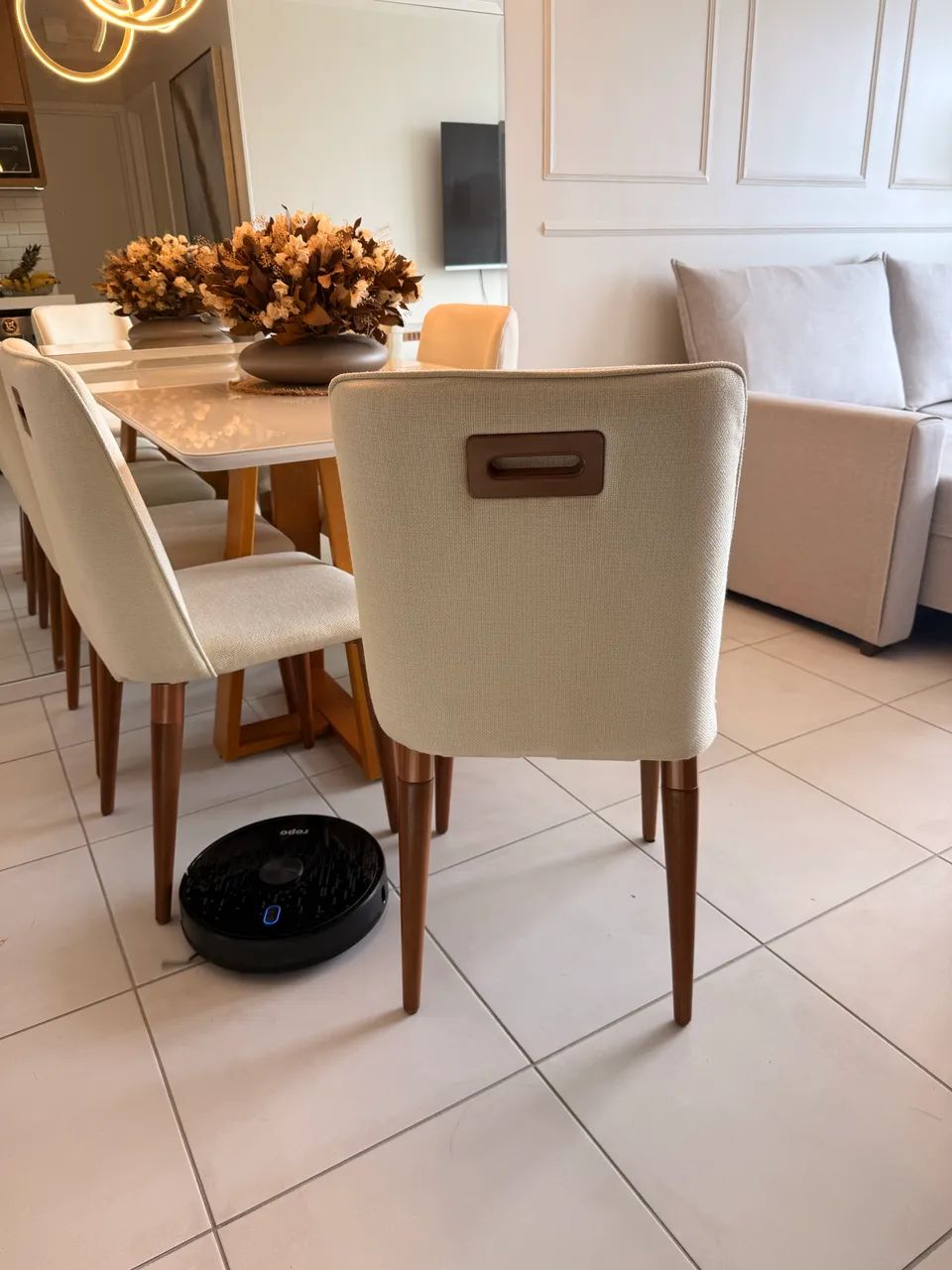 Cadeiras estofadas  - Foto 4