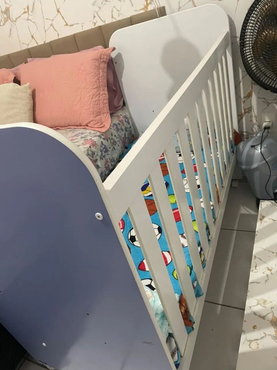 Vendo berço que vira cama - Foto 3