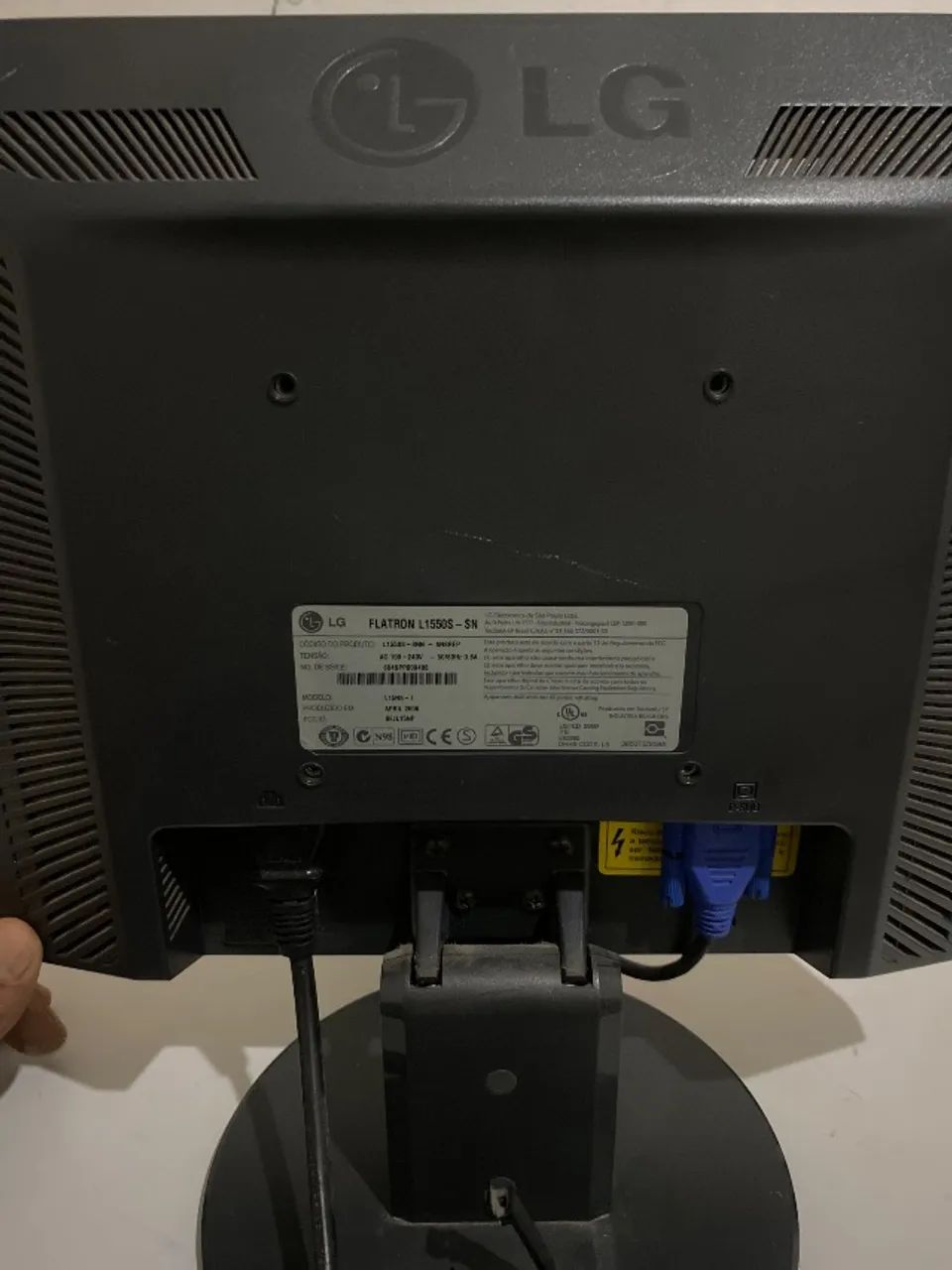 Monitor Flatron L1550s - Foto 4