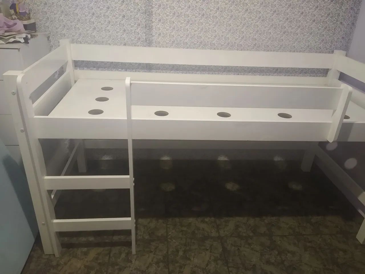 Cama infantil branca